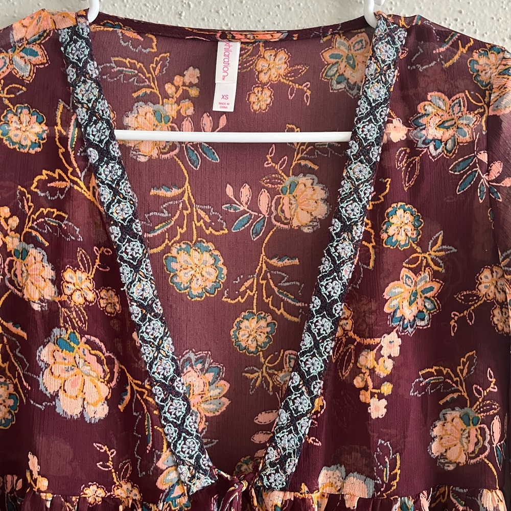 ❤️ Peplum Kimono top - Picture 3 of 5
